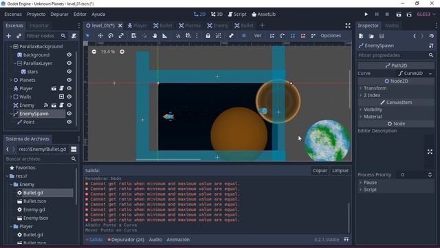 Juego de naves desde 0 en GODOT Engine смотреть онлайн