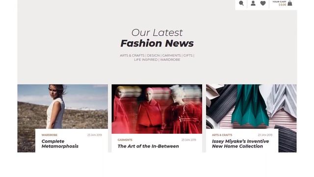 Faber - Woocommerce Fashion Shop and Blog WordPress Theme смотреть онлайн