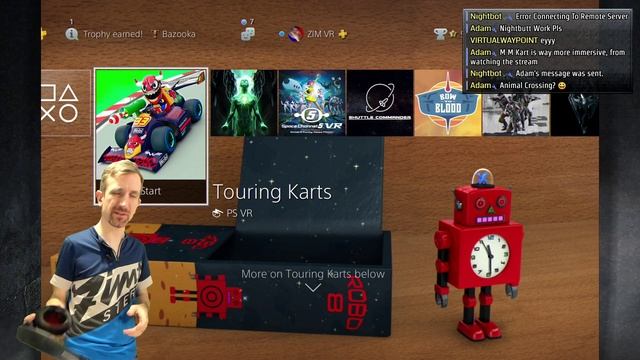 PSVR Touring Karts & Shuttle Commander смотреть онлайн