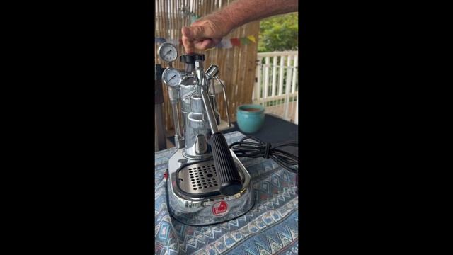 La Pavoni Re Conversion #espresso #lapavoni #coffee #pressureprofilekit #leverespresso смотреть онлайн