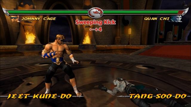 Mortal Kombat Deadly Alliance - Johnny Cage Move List смотреть онлайн