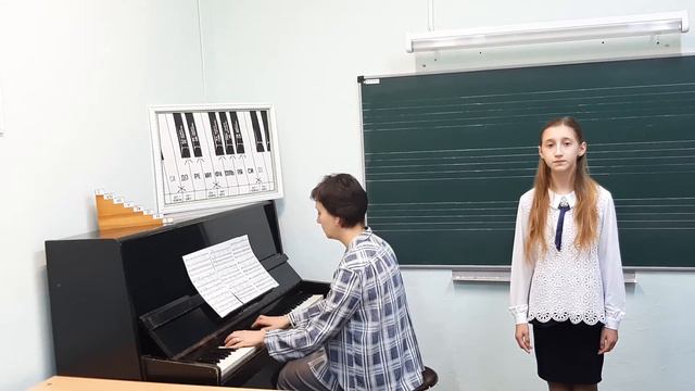 Чертоусова Анастасия исполняет вокализы Ф. Абта смотреть онлайн