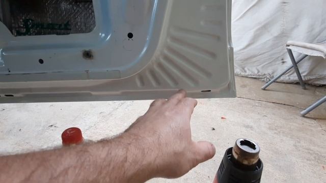 Антикор дверей приора.Обработка пушсалом.Продливаю жизнь.