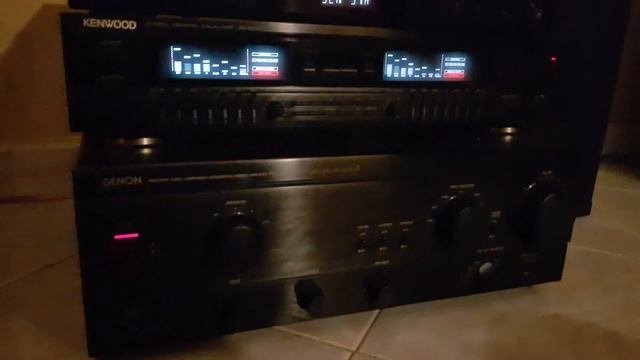 Vintage Hi Fi Denon PMA 1060 & Kenwood GE 5020 смотреть онлайн
