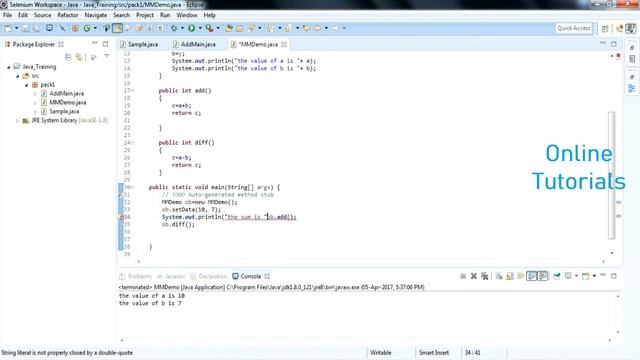 Selenium with Java Tutorials | Core Java Concepts Data Types, Method, Object, Class for Selenium смотреть онлайн