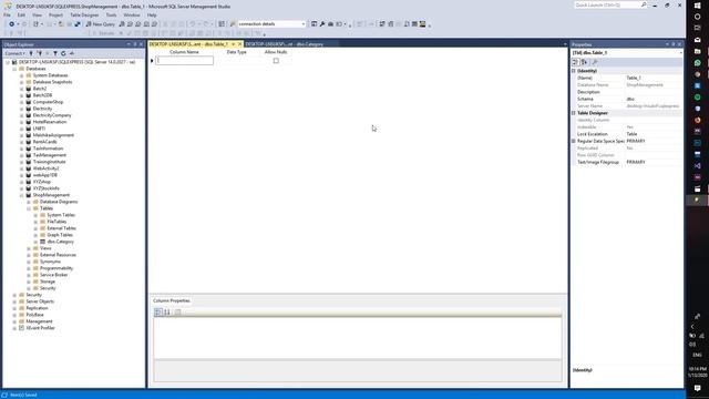 SQL Server Management Studio - Setting up primary key & foreign key. смотреть онлайн