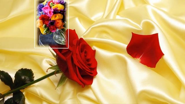 Цветы в знак нашей дружбы.