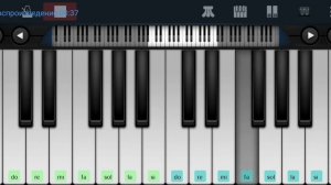 ,, Sailor Moon"песенка Perfect Piano на пианино одним пальцем