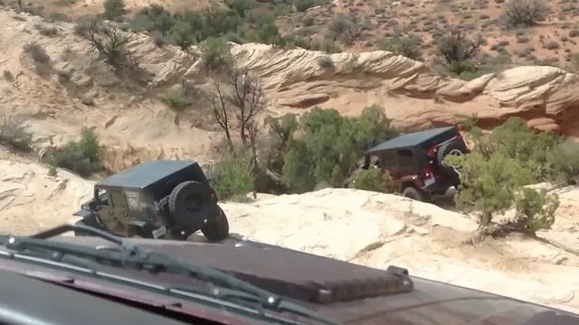 Overland Expedtion 7 mile rim Jeep Wrangler JK off road 4x4 adventure Moab смотреть онлайн