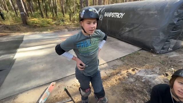 САМЫЙ БОЛЬШОЙ БИГ ЭИР ДЛЯ САМОКАТА! смотреть онлайн