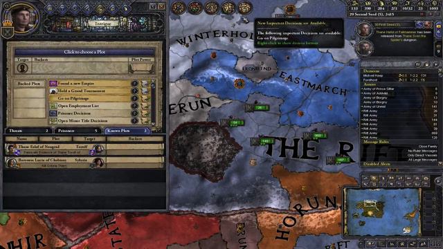 Crusader Kings II Horse Lords, Elder Kings: Riften #14 смотреть онлайн