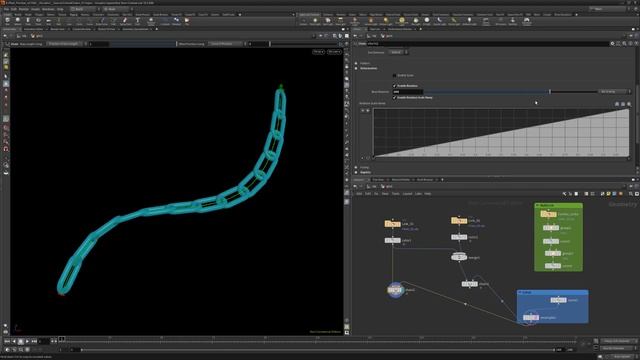 Houdini | Chain Geometry Node смотреть онлайн