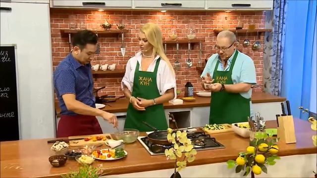 "Жаңа күн"(03-08-2015) - Гость программы Талгат Акбергенов / ChefTalga смотреть онлайн