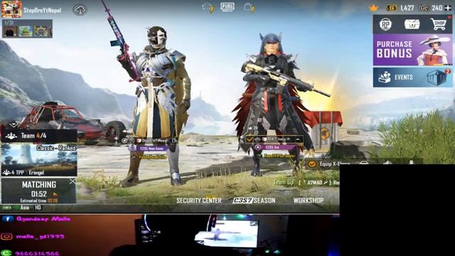 PUBG PC LIVE #pubgmobilenepal #playerunknownsbattlegrounds смотреть онлайн