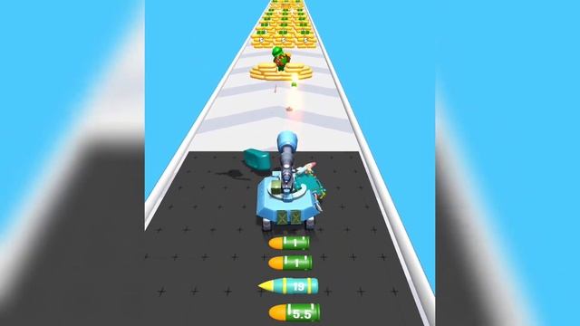 Tank Evolution Run - Level Up Tank Max Level Gameplay (Evolving Bomb) смотреть онлайн