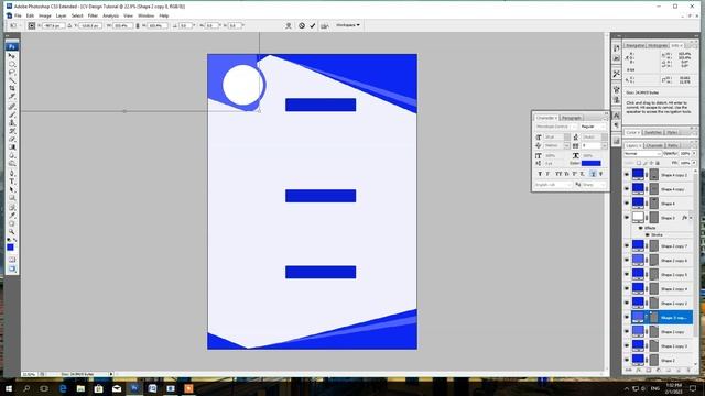 CV DESIGN TUTORIAL ADOBE PHOTOSHOP TUTORIAL NIMS ACADEMY 2023 смотреть онлайн