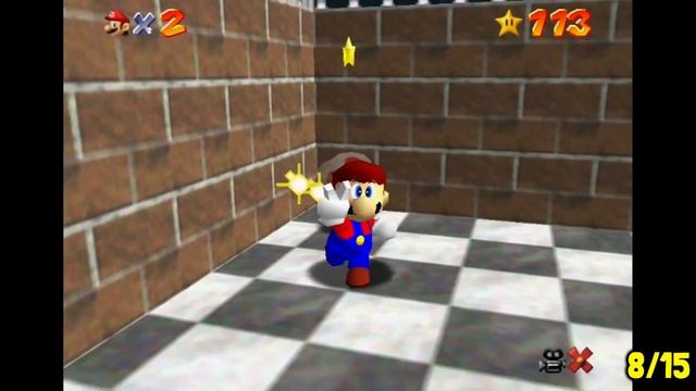 Super Mario 64 (3D All-Stars) All Secret Star Locations In The Castle смотреть онлайн