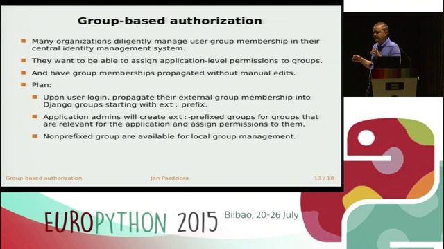 Jan Pazdziora - External authentication for Django projects смотреть онлайн