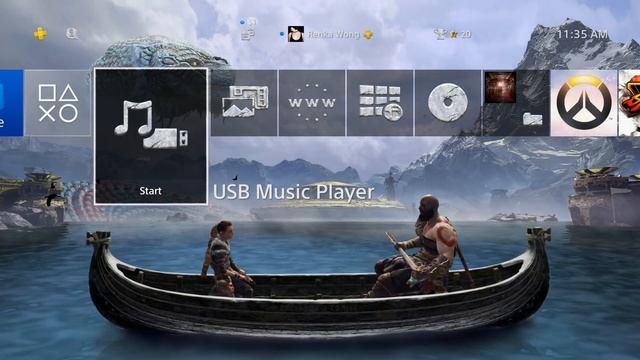 God of War - Your Journey Awaits Dynamic Theme PS4 смотреть онлайн