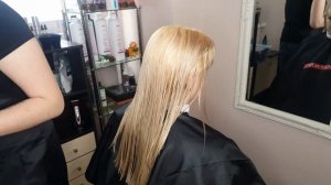 Окрашивание BLOND MATRIX Бежевый блонд 2019