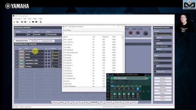 Yamaha MODX+ Basique | John Melas Performance Editor (French with subtitles) смотреть онлайн