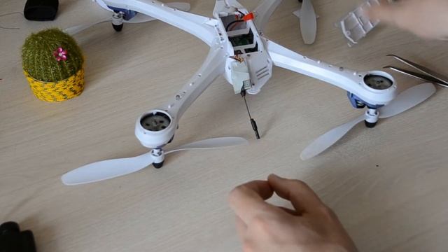 Бюджетная FPV-система для квадрокоптера. Часть 1 - сборка и установка. - Обзор товаров с Aliexpress смотреть онлайн