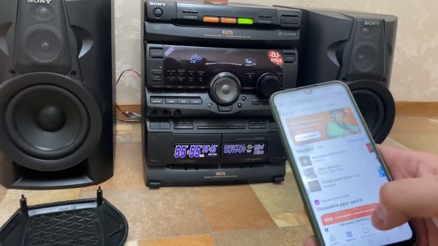 Audio system SONY RX70 with Bluetooth смотреть онлайн