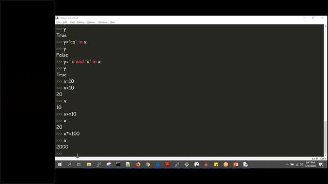 2. Python Operators, variables 31-Mar-2020 смотреть онлайн