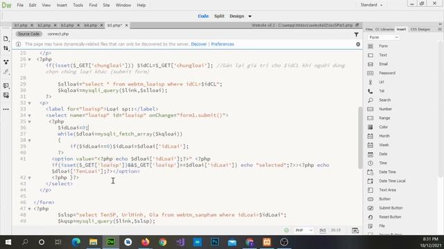[PHP MySQL Cơ bản] - Buổi 9: Lọc Sản Phẩm Theo Loại Sản Phẩm Phần 2 (Hoàn Chỉnh) смотреть онлайн
