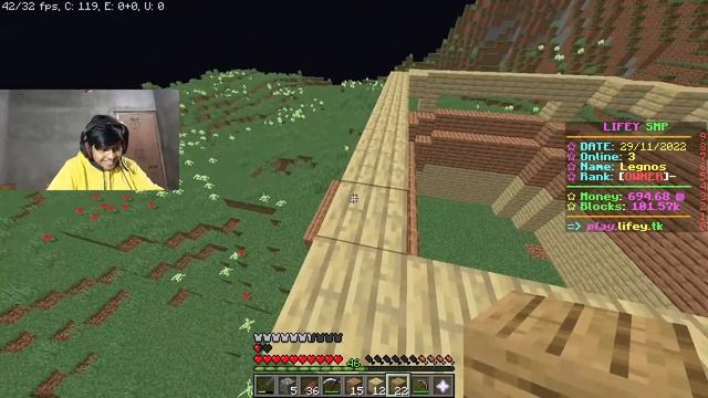 LIFEY NETWORK 24/7 Public Server JAVA + PE Playing with Subs || MINECRAFT JAVA || LEGNOS IS LIVE смотреть онлайн