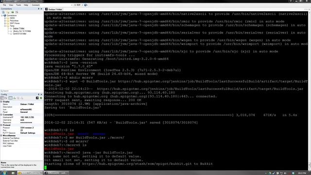 How To: Download and Compile Bukkit, CraftBukkit and Spigot 1.8 on Debian/Ubuntu Linux смотреть онлайн