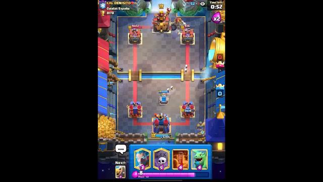 TOP 1 LADDER GAMEPLAY AT 8300 TROPHIES - Clash Royale смотреть онлайн