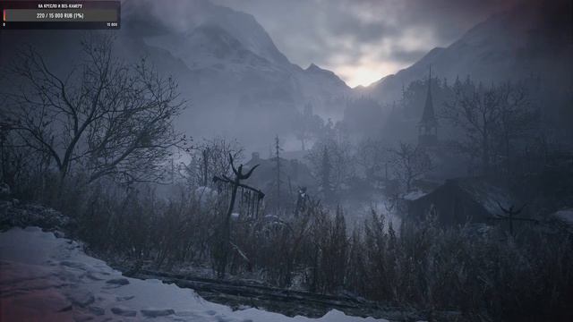 Девушка проходит Resident Evil Village смотреть онлайн