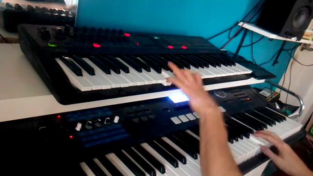 Contemplative music : woodwind & piano sound on Kurzweil Pc3Le and Korg triton taktile смотреть онлайн