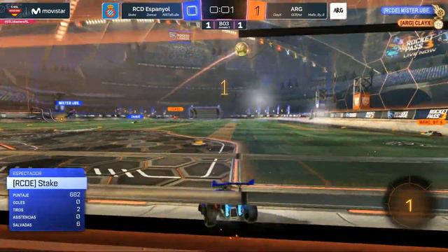 RL - Espanyol vs ARG - ESL Masters España Rocket League - Dia 2 смотреть онлайн