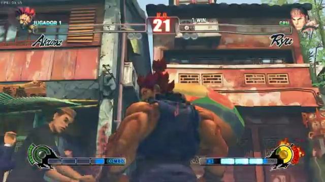 Street Fighter IV HD 5670 (Akuma vs Ryu) смотреть онлайн