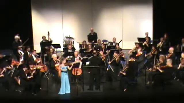 Bruch Concerto Op. 26 G minor 1st movement Masha Lakisova, 13 смотреть онлайн