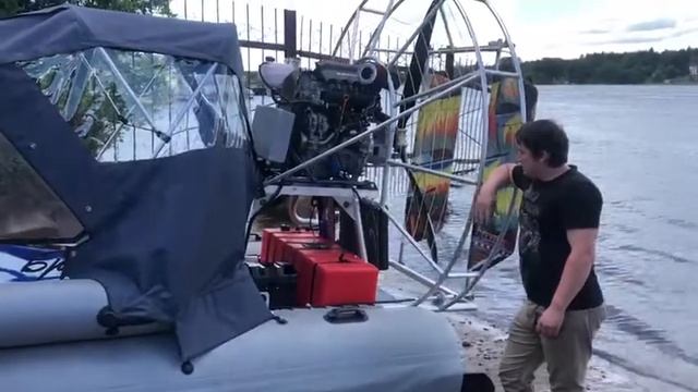 Аэролодка Бриз-420 С-L15 видеообзор смотреть онлайн