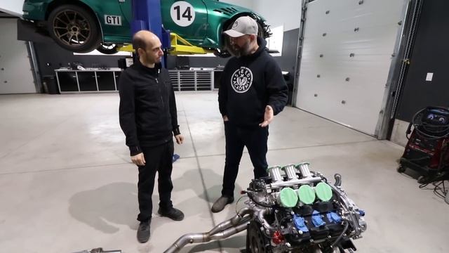 The Worlds HIGHEST HP All-Motor Nissan 350Z VQ Engine Is Going HYBRID смотреть онлайн