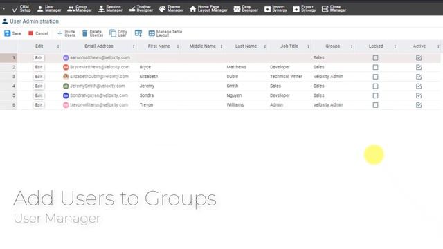 Working with User Manager смотреть онлайн