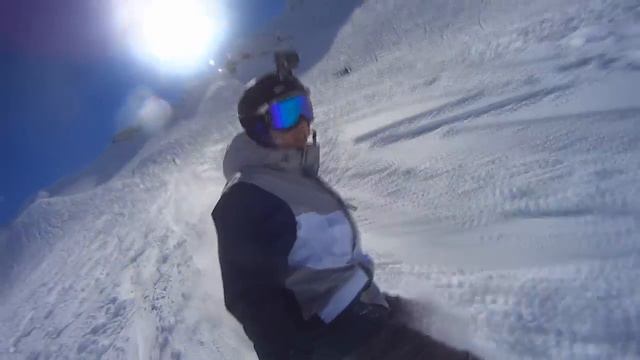 Сочи Роза Хутор 2015 - Сноуборд (Sochi snowboarding freestyle / freeride) GoPro Hero 4 смотреть онлайн