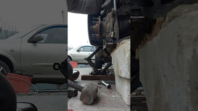 Рено Колеос Renault Koleos замена ремонт шаровых опор