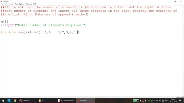 XI Computer Science Chapter 7 Lists in Python Part 20 смотреть онлайн