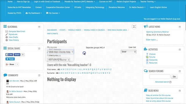 Members of Your Group on Moodle смотреть онлайн