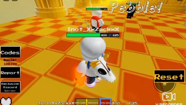 Playing as Delta Sans! [Ultimate Sans Battles] Roblox смотреть онлайн