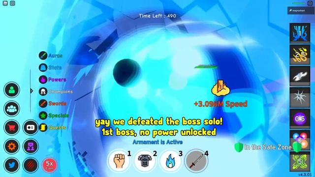 Unlocked All Christmas Boss Powers! Got All Auras! - Anime Fighting Simulator Roblox смотреть онлайн