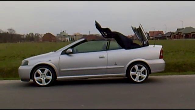Składanie dachu - Opel Astra G Cabrio - top down смотреть онлайн