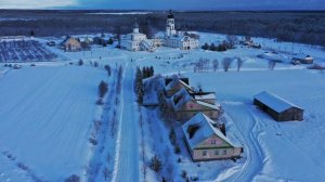 Крыпецкий монастырь в начале марта 2023 г.