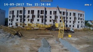 Башенный кран КБ-408. Часть 1. Демонтаж. Перевозка на подкатных тележках.