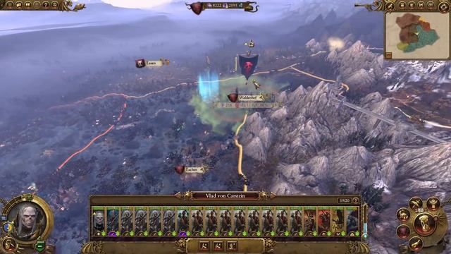 Grave and the Grim Gameplay Total War: Warhammer - Vampire Counts Part 1 смотреть онлайн